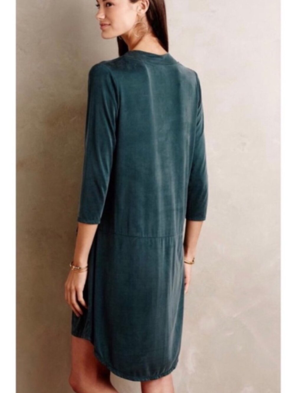 Anthropologie Dolan Tegan blue‎ tunic mini dress M - Picture 11 of 11